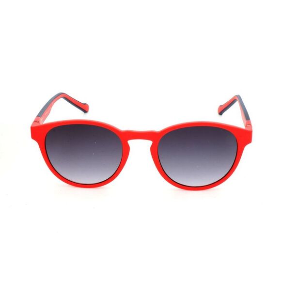 Adidas Red Round Sunglasses Model AOR028 Men Red
